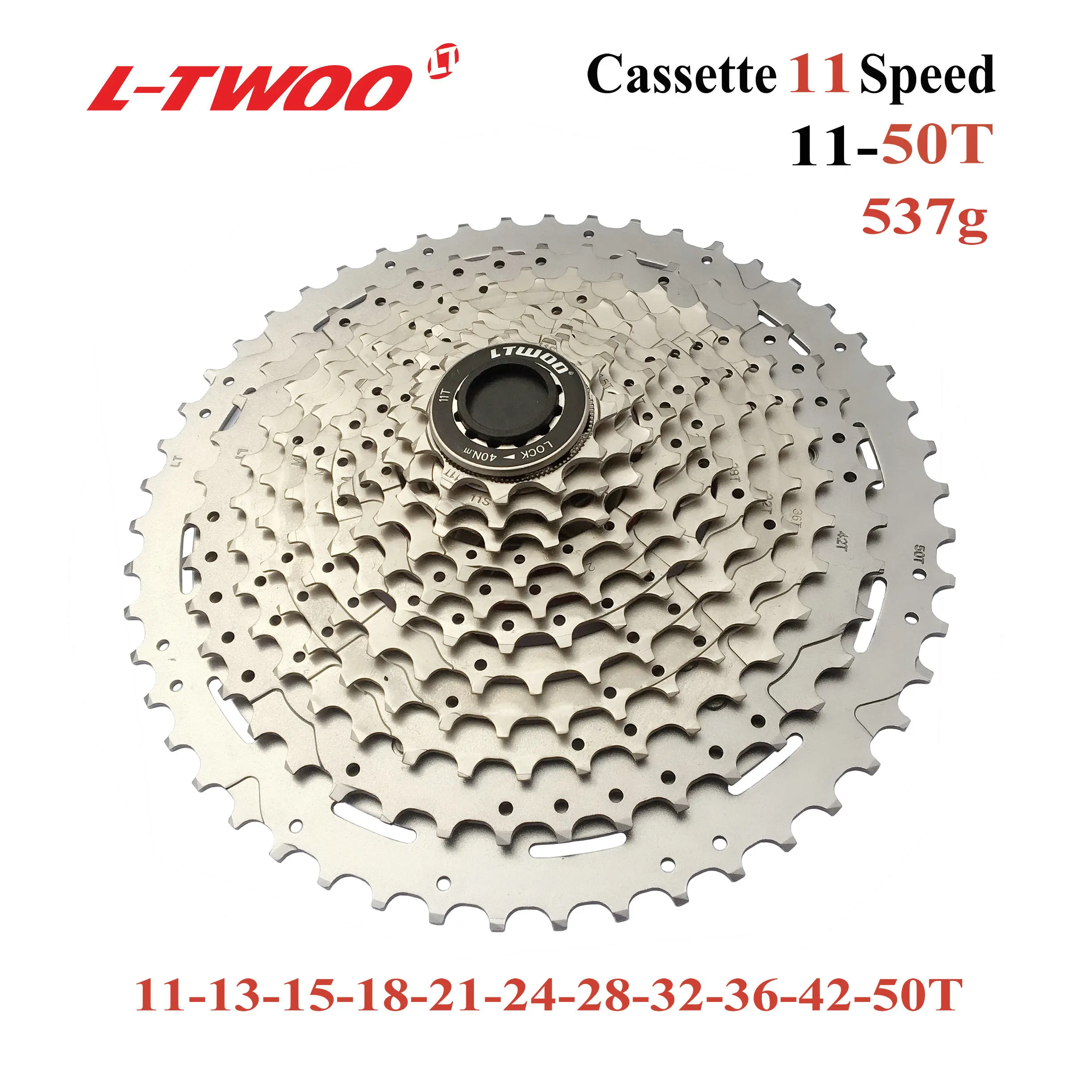 LTWOO zracing велосипедная кассета 9 10 11 12 скоростной MTB велосипед freewheel 36T/11 42T/46T/11 50T/11 52T