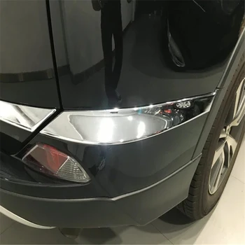 

WELKINRY car cover for Toyota RAV4 RAV 4 IV XA40 2016 2017 2018 2019 chrome tail rear bumper side bevel corner protector trim