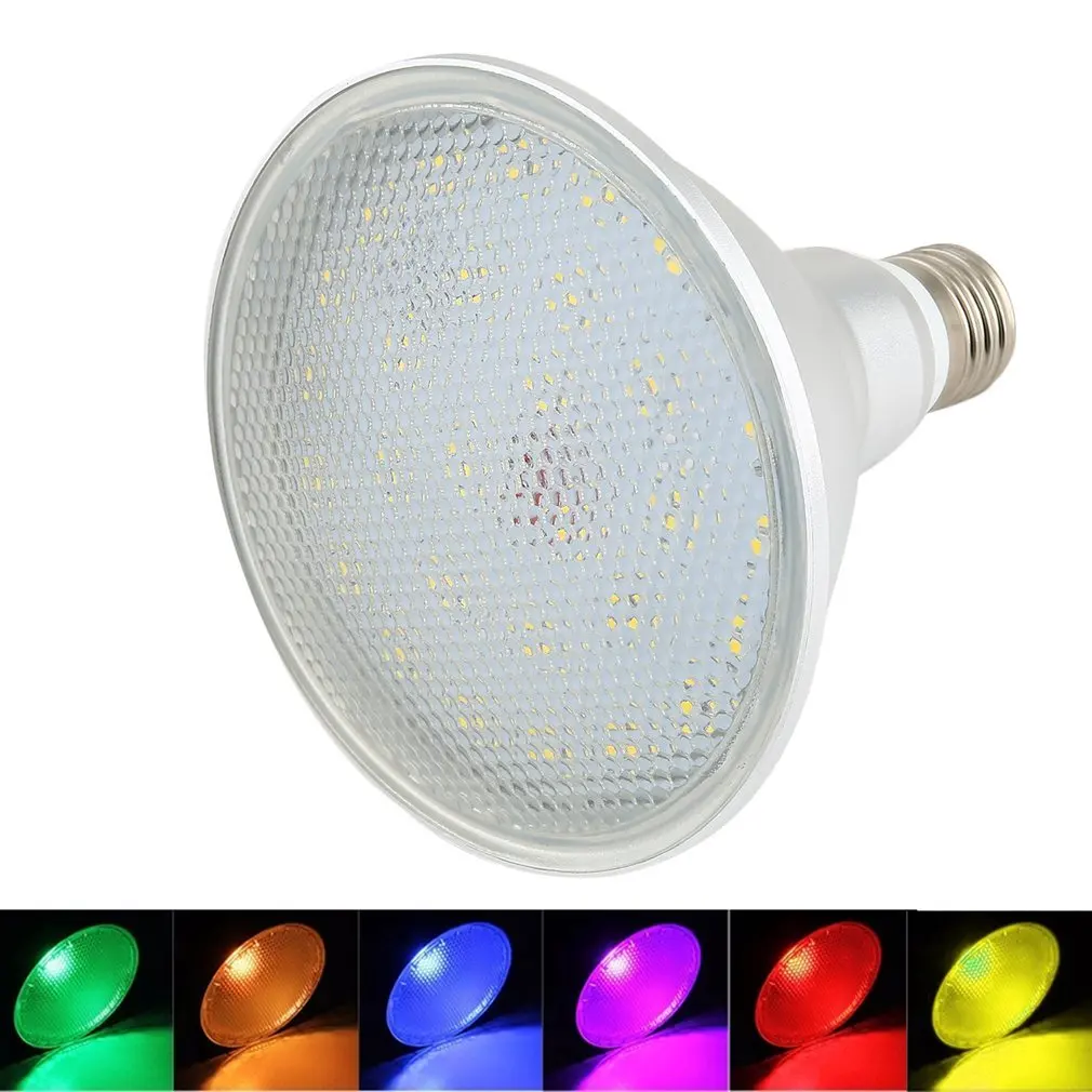 20 Вт светодиодный RGB Par38 Светодиодный прожектор RGB высокая яркость изменение цвета лампада светодиодный Bombillas светодиодный прожектор лампа дистанционное управление