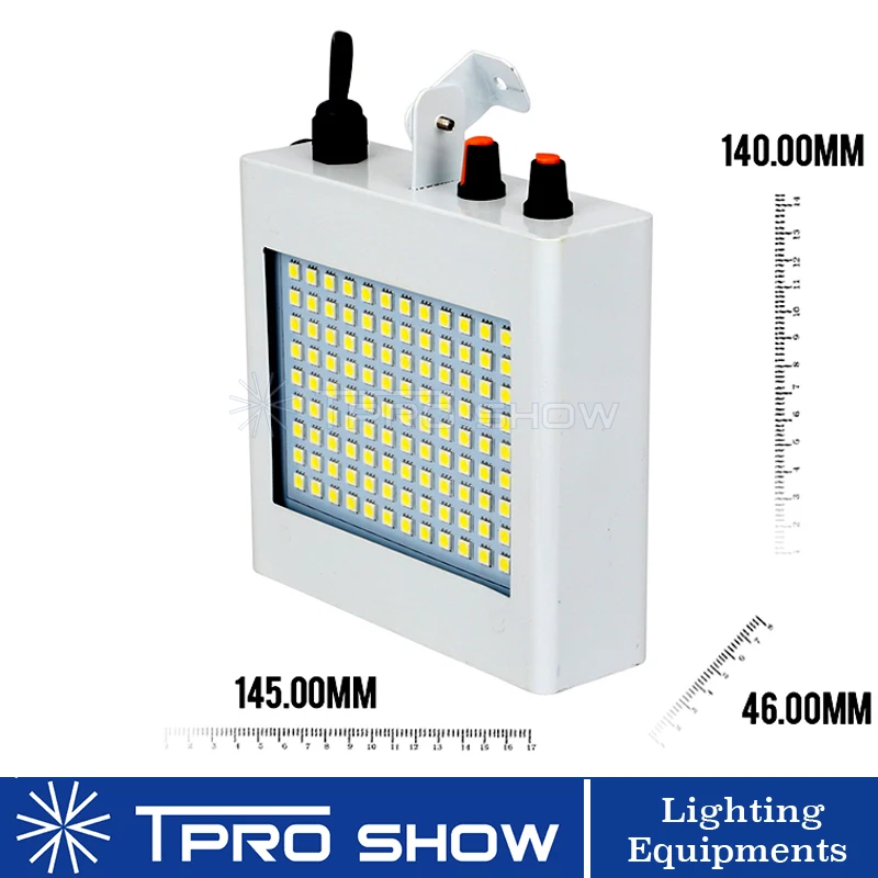 108 светодиодный свет мигает сценические огни музыка активированный диско огни дистанционного белого RGB цвета для DJ вечерние свадебные KTV стробоскопы