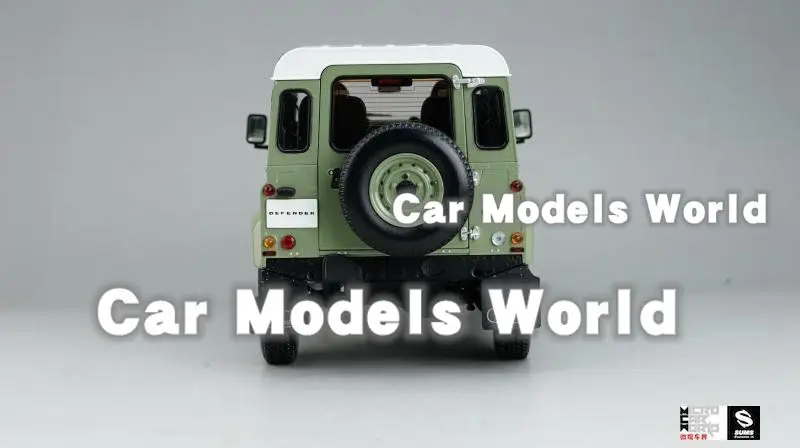 Литая под давлением модель автомобиля почти настоящая Defender 90 Heritage Edition 2015 1:18