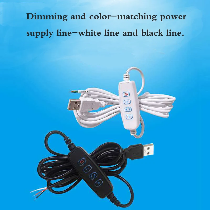5 в постоянного тока светодиодный диммер USB-порт линия питания затемнение