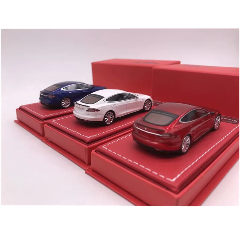 Vip модели 1: 64 Tesla модель полимерная модель автомобиля коллекция подарок