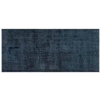 

Handmade Black Vintage Overdyed Turkish Area Rug 103x226 Cm-3'5''X7'5''