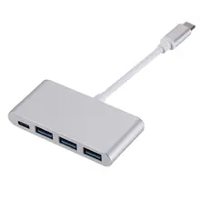 Usb-C Hub Thunderbolt 3 Adapter Type-C To Usb 3.0 Usb C To Usb A Multiport Built-In Current Control Technology