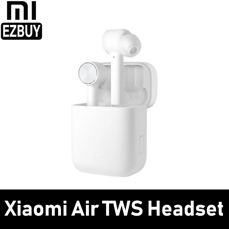 2019 оригинал Xiaomi Air TWS гарнитура Bluetooth беспроводные стерео наушники переключатель