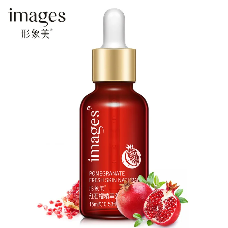 IMAGES Natural Red Garnet Fragrance Moisturizing Facial Oil Serum  Essence Anti Aging Lift Firming Aging Skin Care 1pc