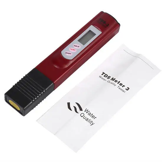 1Pcs Digital LCD Water Quality Testing Pen Portable PH Meters Water Quality Tester TDS Meter Measuring 0-9990PPM 6Colors