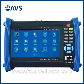 

7'' Touch Screen LCD Monitor Multi-function IP Camera CCTV Tester