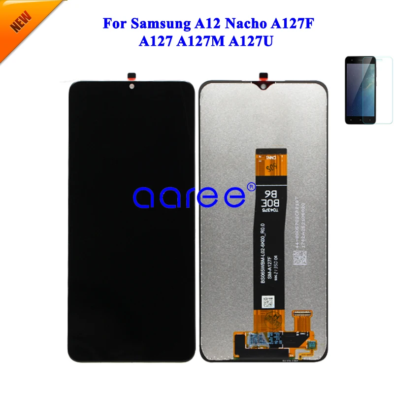 Schermo Lcd Per Samsung A12 Nacho Lcd A127 Lcd Per Samsung A12 Nacho A127F Schermo Lcd Touch Digitizer Assembly