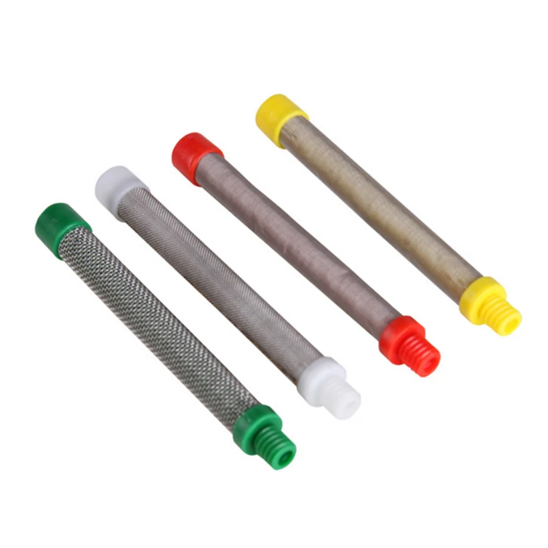 

10pcs Airless paint sprayer gun filter Screw-in type gun filter 30/60/100/150 mesh for Titan paint sprayer gun 304 Stainless