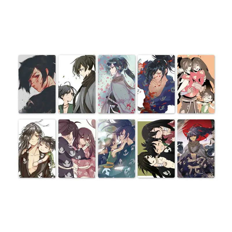10 шт. Новое поступление DORORO карта аниме наклейка s DIY идентификатор автомобиля Водонепроницаемая крапленая карта наклейка Дети стикерные игрушки для детей коллекция подарок