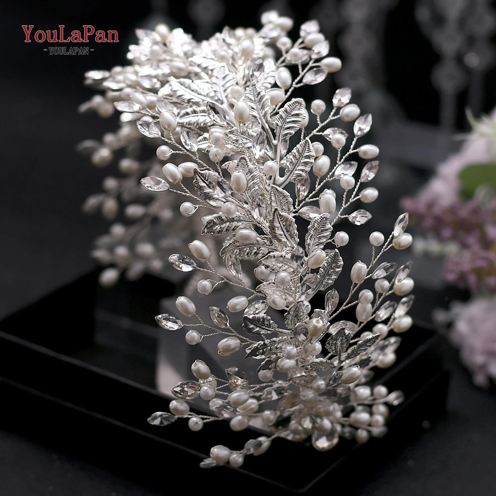 Bridal Headwear Hair Accessory Jewelry Accessories Hair Band Crown Golden Bridal Tiara and Crown
