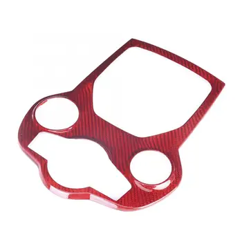 

Carbon Fiber Center Console Gear Shift Panel Decoration Red Fits for Alfa Romeo Giulia/Stelvio Red 2017 2018 2019