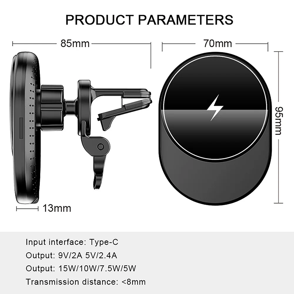 rápido para iphone 12 max pro mini braçadeira ventilação ar