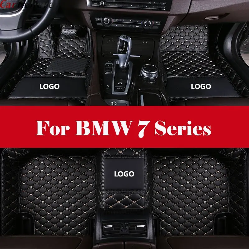 

All Weather Floor Mat Full Protection Car Accessories Floor Foot Pad car styling For BMW 7 Series