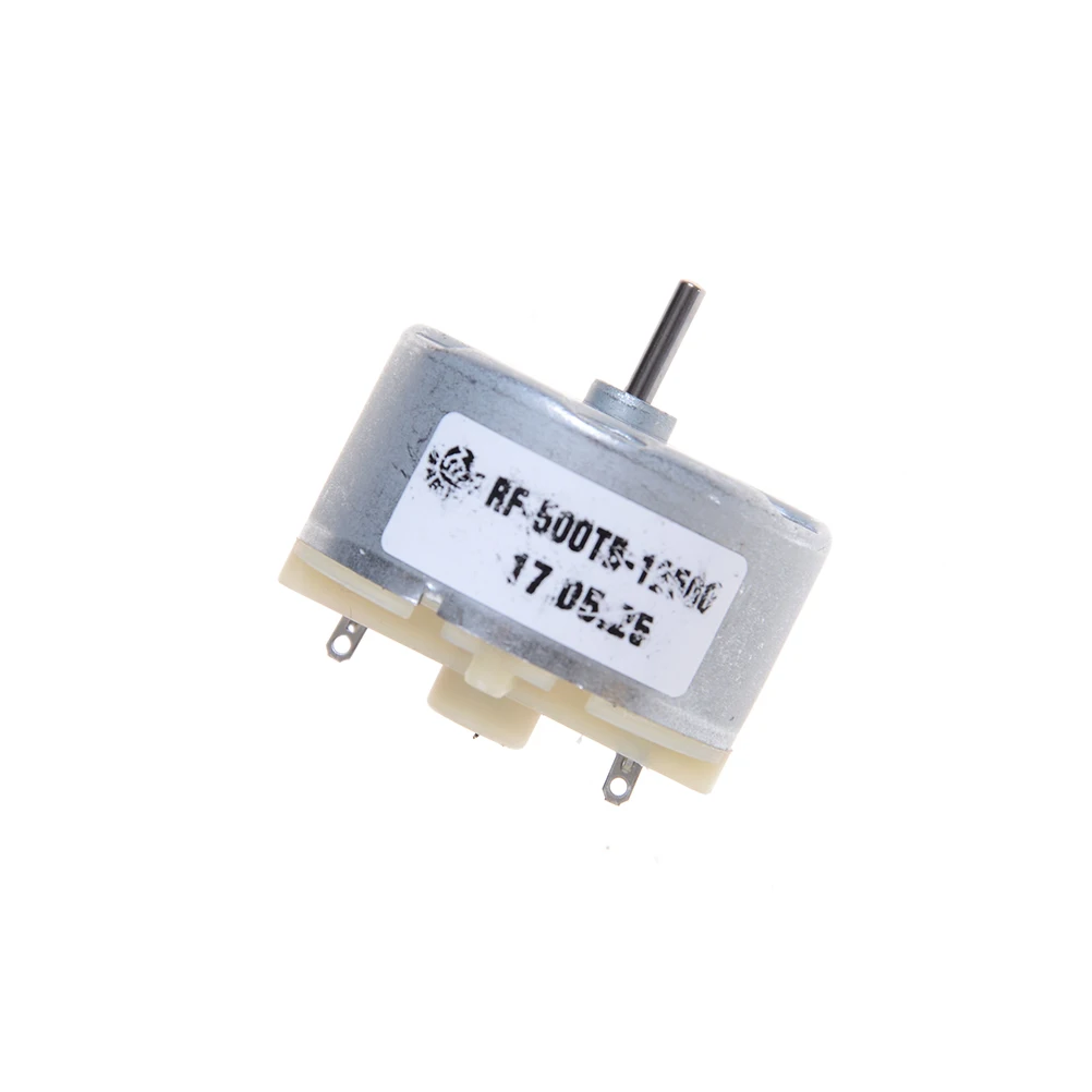 DC 3V-12V Electric Micro VDC DVD Motor 3V-2700RPM 6V-5500RPM RF-500TB-12560 Promotion 1pcs