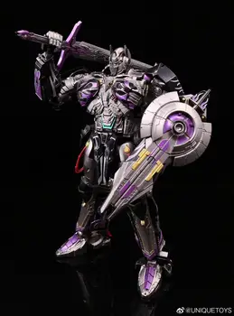 

TransformationIron Challenger Purple Optimus Prime Movie Challenger PVC Figure Model Kid Toys