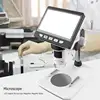 1000X 4.3 Inch Digital Microscope HD 1080P Electronic Desktop Soldering Electronic Magnifier Magnify Glass Support 10 Languages ► Photo 3/6