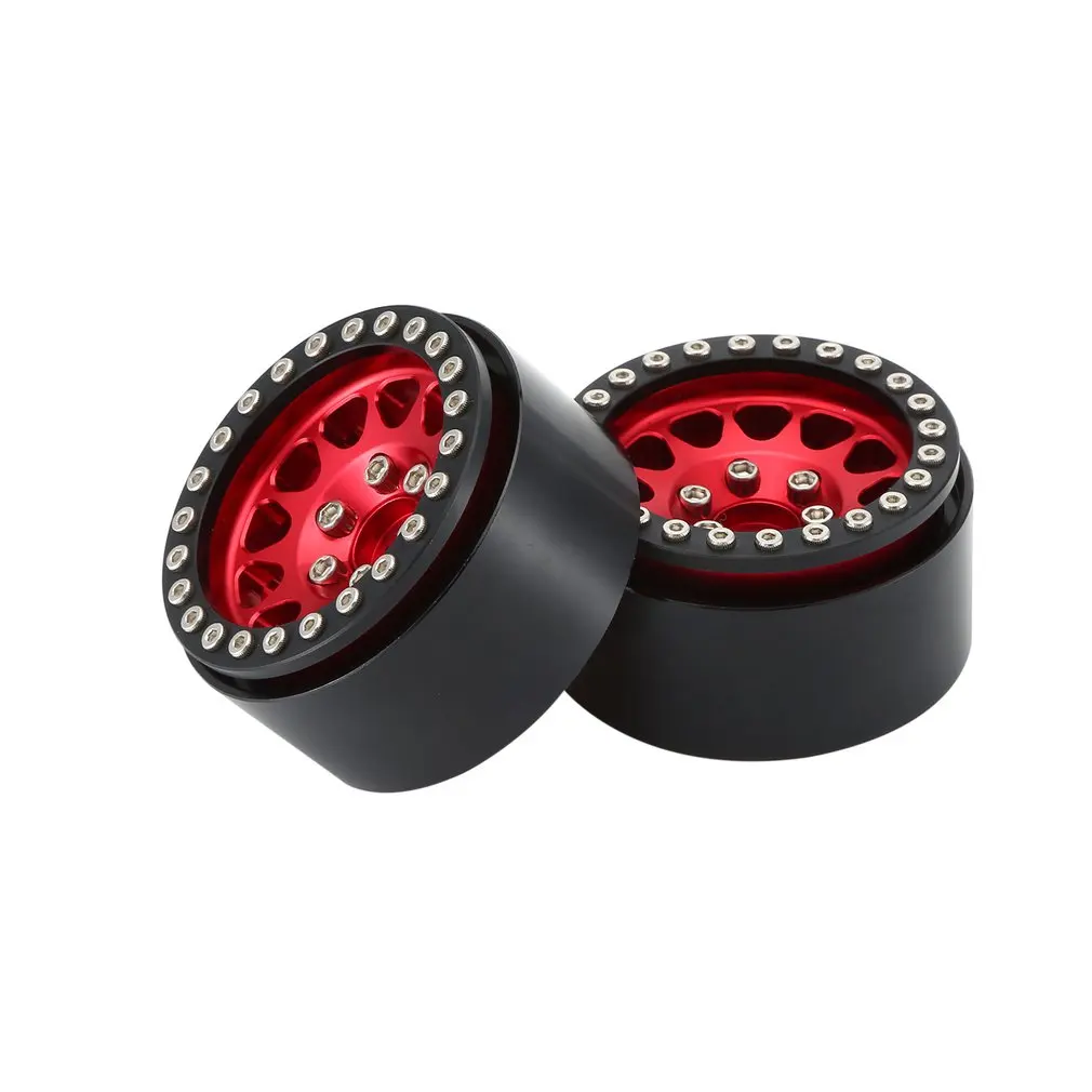 4 шт. 1,9 металлический ободок колеса Beadlock для 1:10 RC Crawler Traxxas Hsp Redcat Rc4wd Tamiya Axial Scx10 D90 Hpi аксессуары для шин