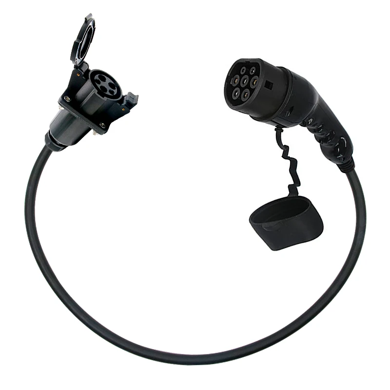 EV adapter Type 2 EV plug to Type 1 ev socket