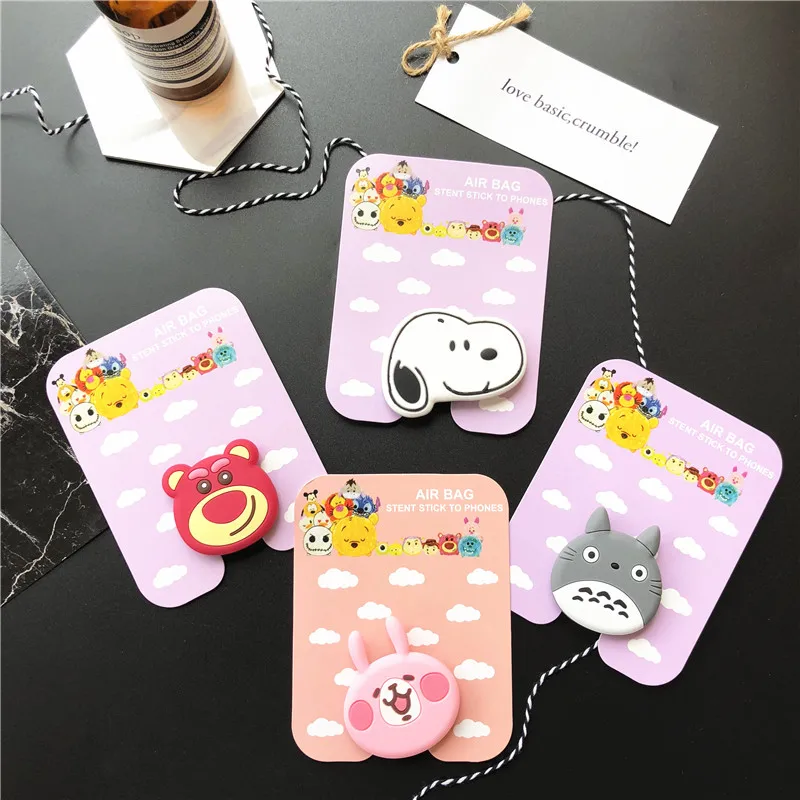 Милый Duffy Totoro Piglet Sullivan Monsters мультяшная подставка для мобильного телефона универсальный держатель для мобильного телефона Автомобильный держатель для телефона