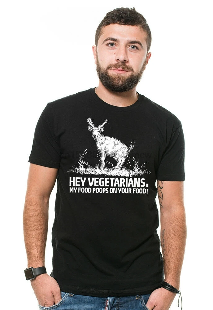 Funny T-shirt anti-vegan Tee Shirt Birthday Gift |