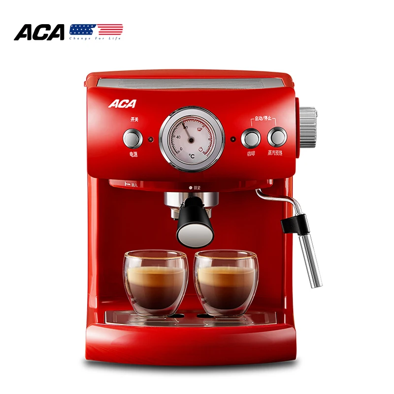 

Italian Espresso Machine Maker Semi Automatic Espresso Coffee 20Bar Pump Pressure Household Steam Milk Frother Production Tools