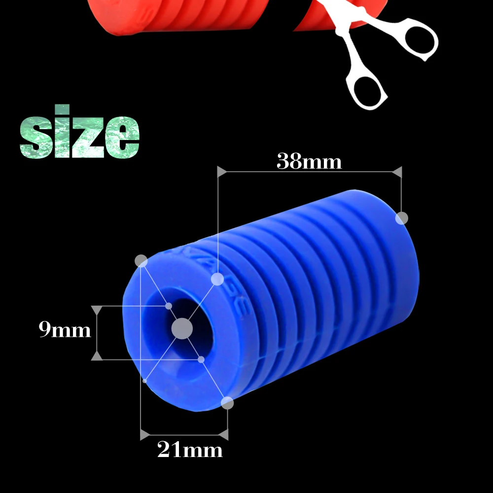 Universal Foot-Operated Left Shift Lever Foot Pad Pedal Toe Peg Cover Motorcycle Accessories Silica Gel Black/Blue/Red/Green