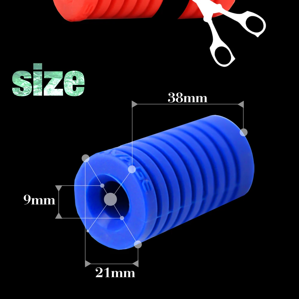 Универсальный ножной рычаг с левым рычагом переключения, ножная накладка, ножная накладка, аксессуары для мотоциклов, силикагель, черный/синий/красный/зеленый