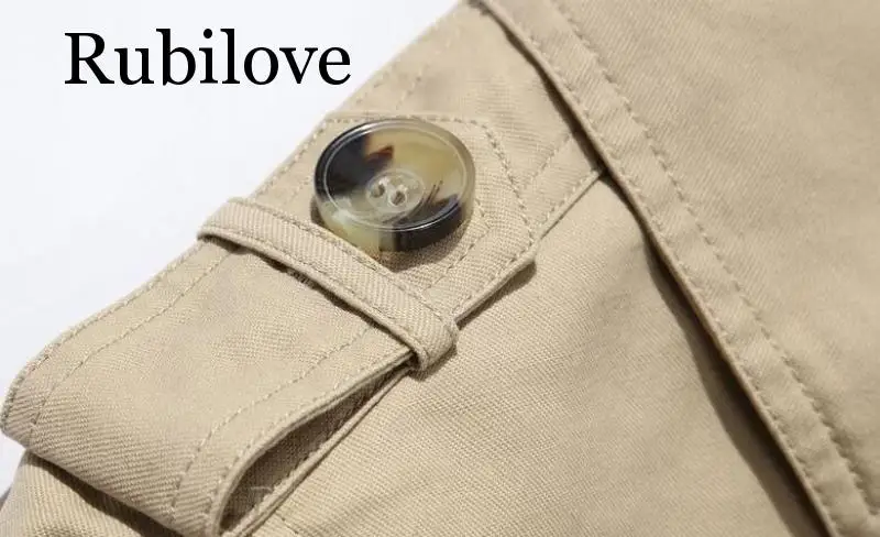 Rubilove, длинный кожаный мужской Тренч, новинка, Мужская Весенняя повседневная куртка, ветровка, верхняя одежда, высокое качество, модное длинное пальто
