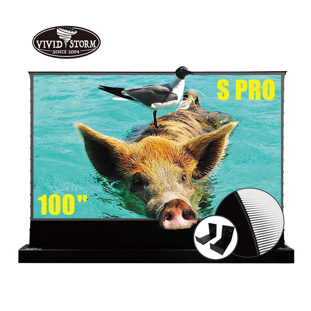 VIVID STORM SINCE 2004 プロジェクタースクリーン75インチ 新商品