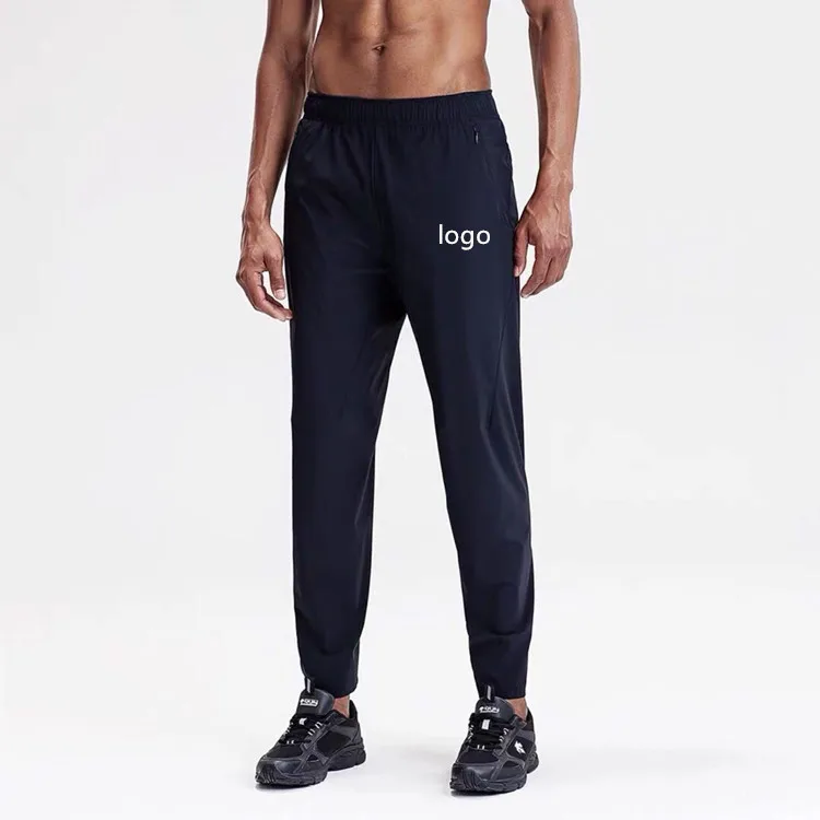

2019 Summer New Style Thin Casual Pants Plus-sized Zipper Pocket MEN'S Sports Pants MEN'S Quick-dry Pants