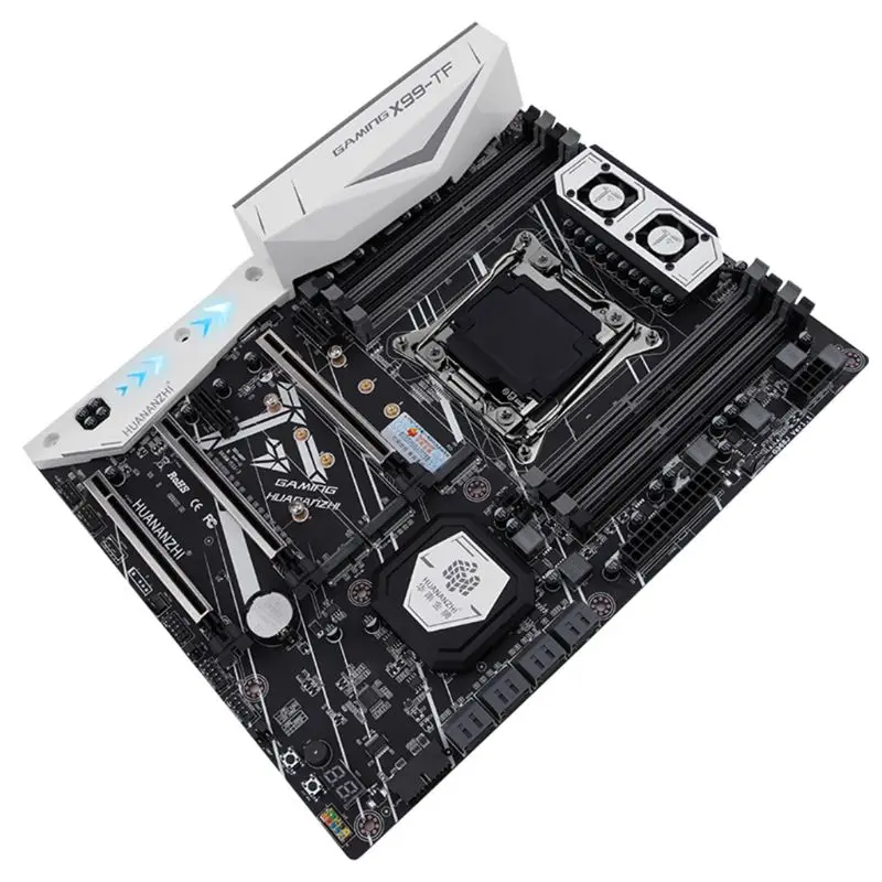 HUANANZHI X99 материнская плата с двумя M.2 NVME слот Поддержка DDR3 DDR4 LGA2011-3