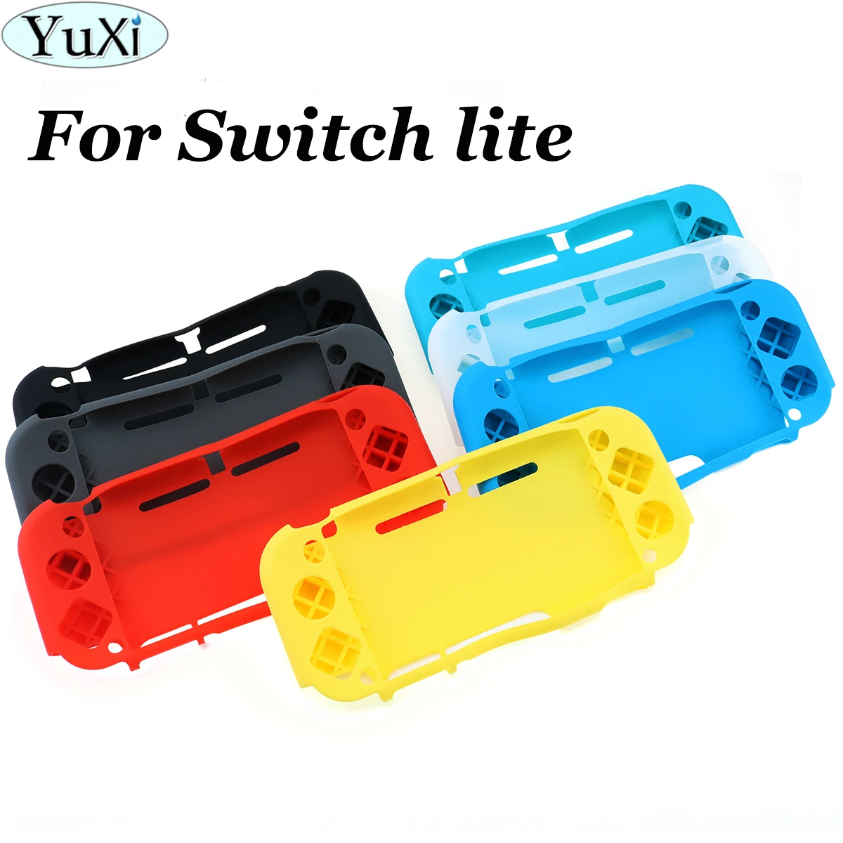 Мягкий силиконовый защитный чехол YuXi для Nintendo Switch Lite игровая консоль защитная кожа для NS Lite защитный Противоскользящий чехол