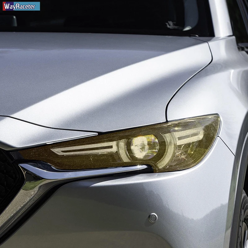 Pellicola protettiva per fari per auto Adesivo nero trasparente in Tpu per  Mazda Cx5 Ke Kf 2012-presente 2018 2019 2020 Accessori