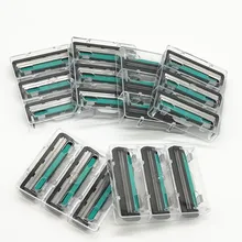 Travel Set Men and Women's Handle Shaving Razor Replaceable Straight Safety Razor Double Blade + Shaving Cream+Handle 12/18/24pc