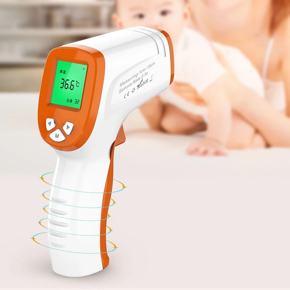 

Muti-fuction Baby/Adult Digital Termomete Infrared Forehead Body Thermometer Gun Non-contact Temperature Measurement Device
