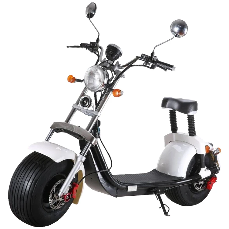60V 20ah white Fat Wheels Electric EEC/COC Road Legal Citycoco приложение gps система езды автомобиля 60 в 20AH 1500 Вт Электрический скутер Citycoco в Европе - Цвет: 60V 20ah white