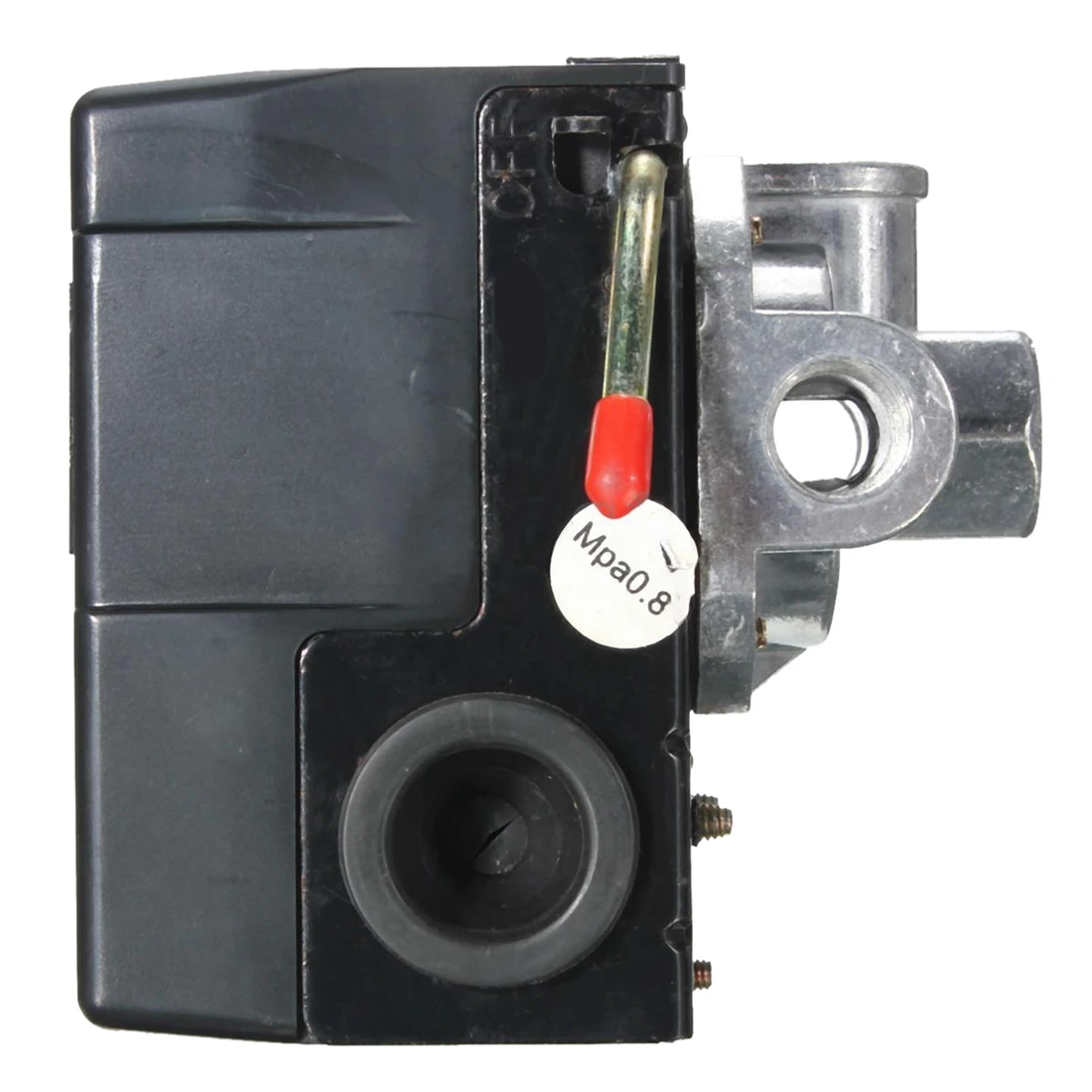 

Hot New 90-120PSI Pressure Switch Control Valve Air Compressor 4 Port 26 AMP Heavy Duty Black