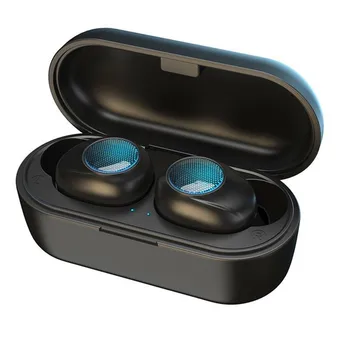 

New TWS Bluetooth 5.0 Earphones HIFI Stereo Waterproof Wireless Earbuds With Mini Charging Case For Phone