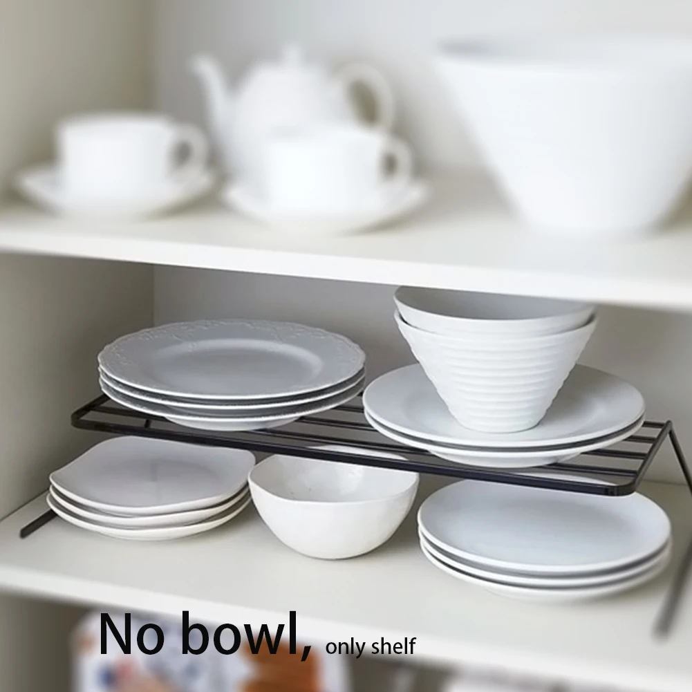 School Supply Organizer Storage Kitchen Shelf Practical Plate Holder Utensil Dish Drying Rack Save Space Simple Metal Drainer