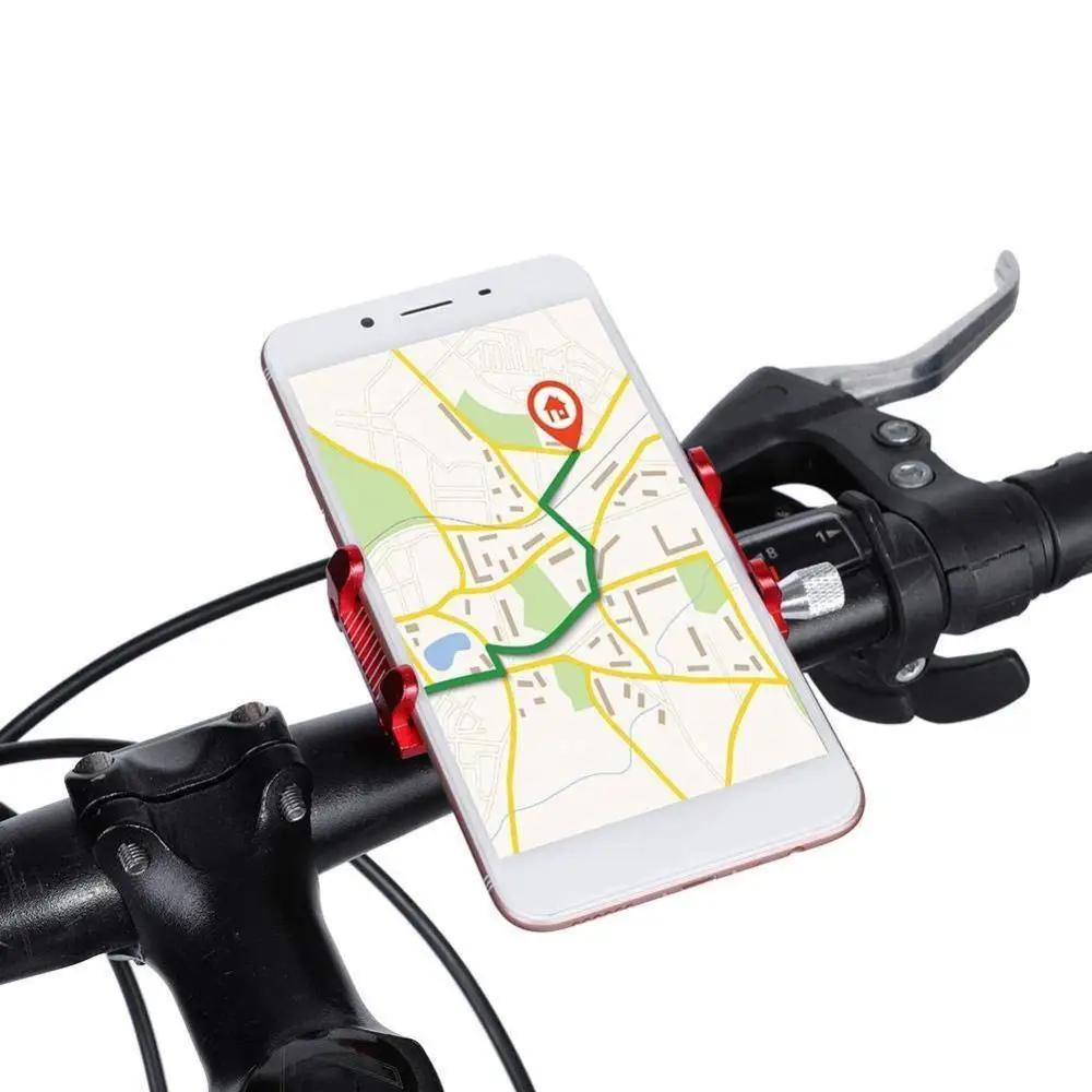 Велосипедный держатель для мобильного телефона, Регулируемый алюминиевый сплав, крепление на руль велосипеда, кронштейн для телефона, аксессуары