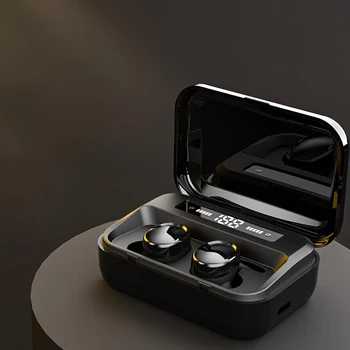 

Sports Wireless Headphones Deep Bass Stereo Earbuds Bluetooth 5.0 IPX7 Waterproof Earbuds 6H Playtimes With 2200mAh Charging Box