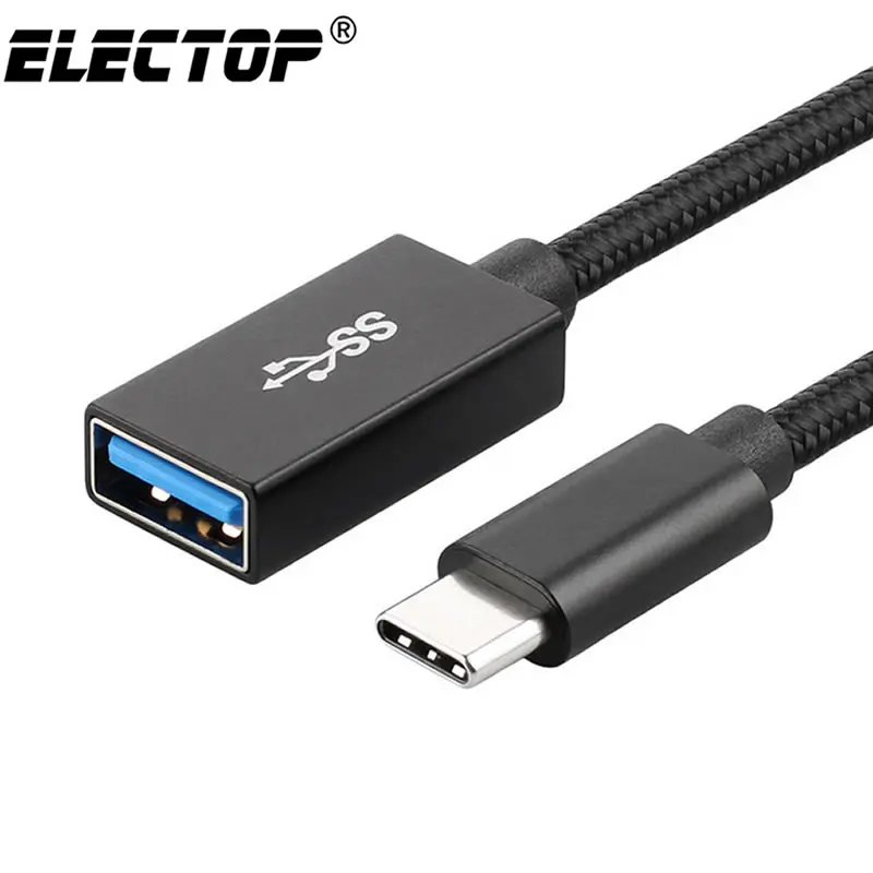 Кабель адаптер OTG с разъемами USB 3 1 и 0 12 см|Кабели передачи данных| |