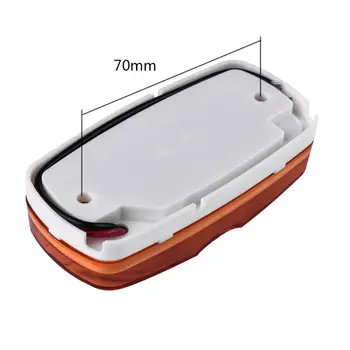 

10Pcs 4x2inch Amber Color Double Bullseye Trailer LED RV Boat Side Marker Light New And High Quality