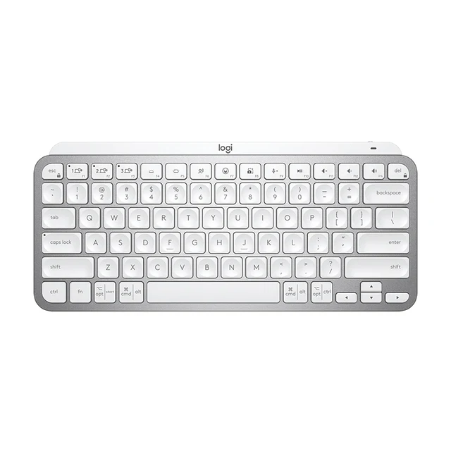 best computer keyboard New Logitech MX Keys Mini Wireless Keyboard  Bluetooth 2.4GHz Keyboard Wireless Illuminated Keyboard USB-C Rechargeable cute keyboards for computers Keyboards