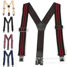 Bretelles Pour Homme пряжка для мужчин подтяжки эластичные в полоску унисекс подтяжки Gallus оптом и в розницу Y Back женские подтяжки