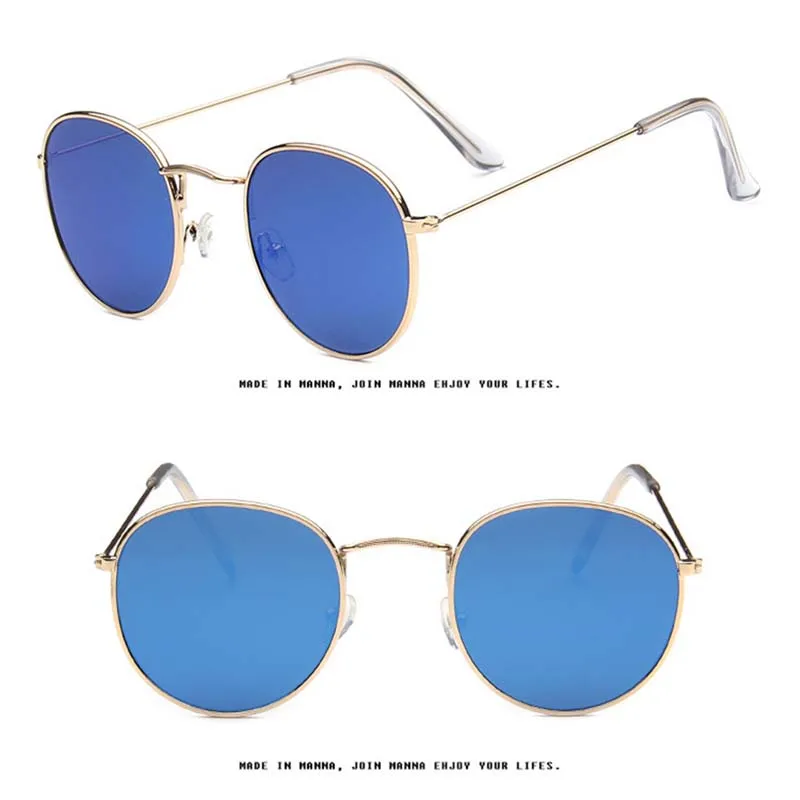 

Summer Colorful Reflective Coating Lens Eyewear Women SunGlasses Classic Fashion Polarized Sun glasses for Men/Women
