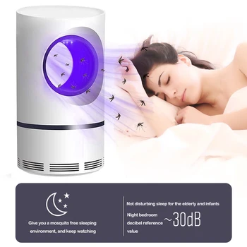 

Electric Mosquito Killer Lamp Photocatalyst Fly Trap Insect Pest Killer Light UV Photocatalys Bug Insect Trap Light